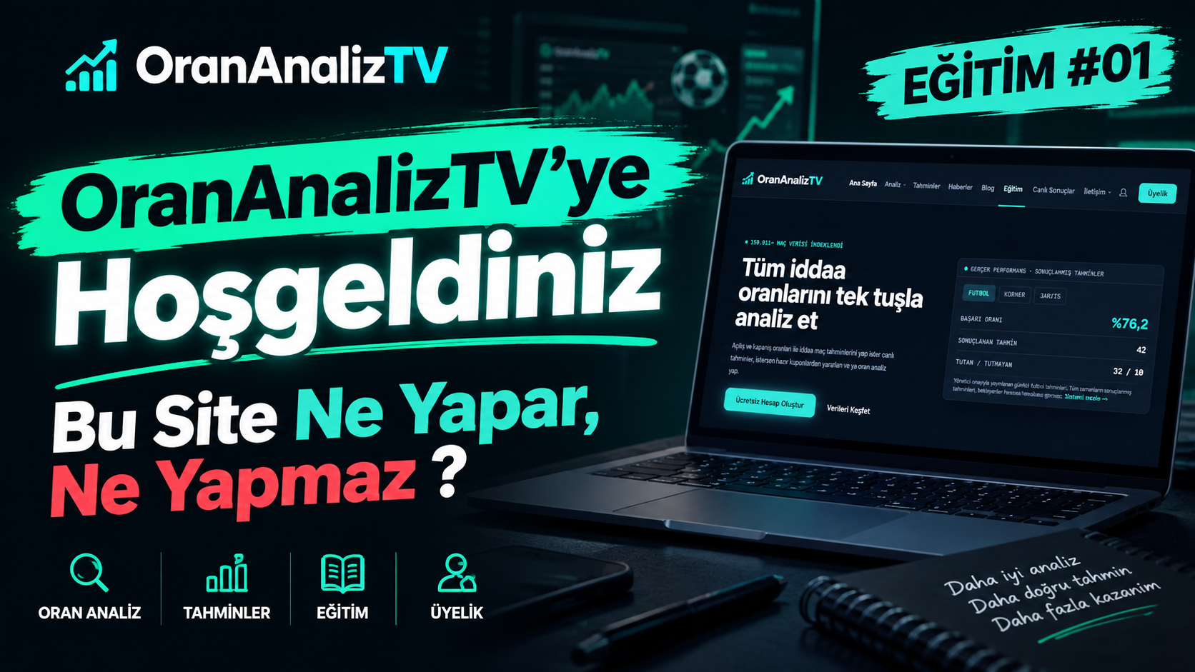 OranAnalizTV'ye Hoş Geldiniz | Bu Site Ne Yapar, Ne Yapmaz?