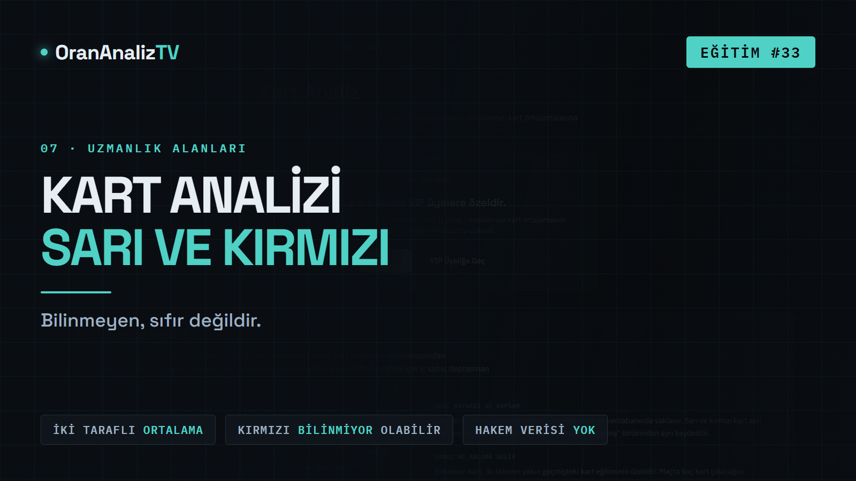 Kart Analizi | Sarı ve Kırmızı Kart Ortalamaları